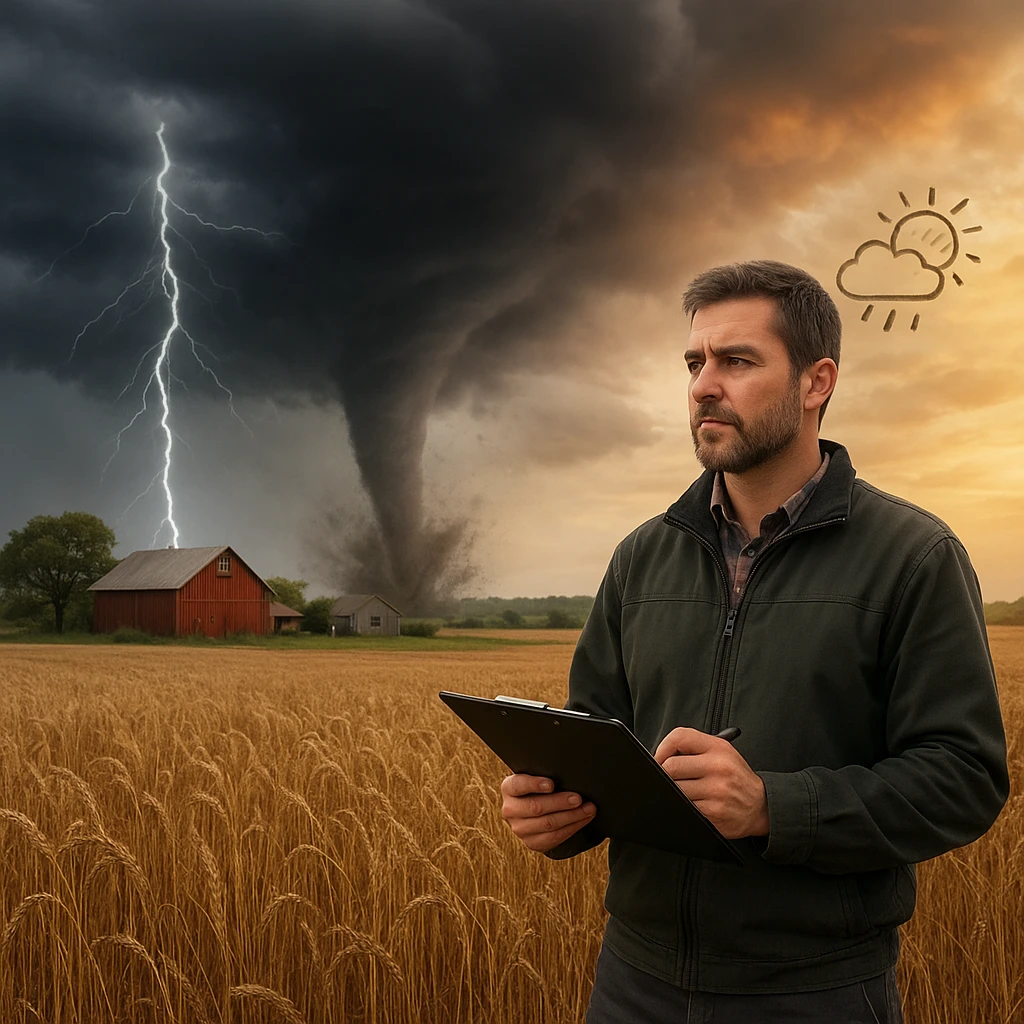 Ubezpieczenie gospodarstwa a zmiany klimatyczne – jak się przygotować