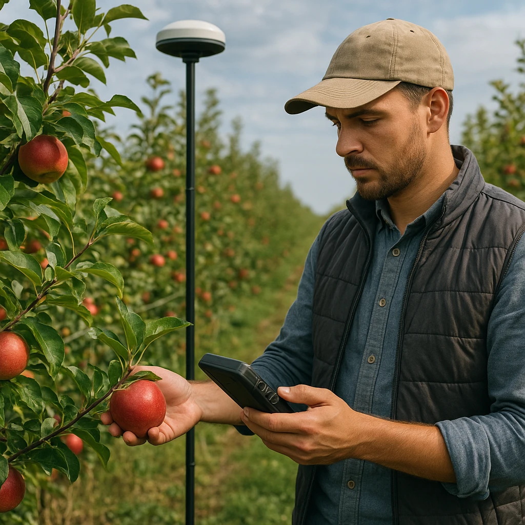Zastosowanie technologii GPS w sadownictwie