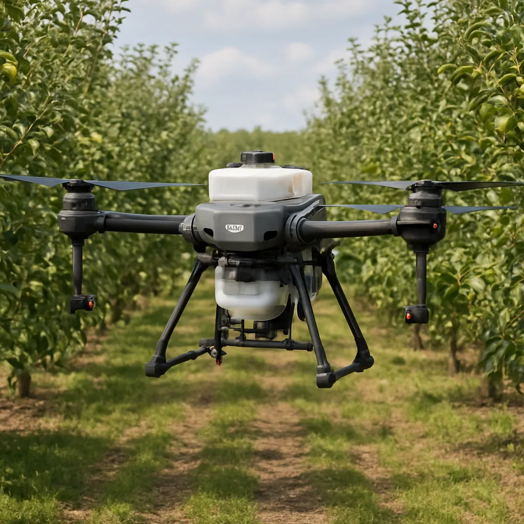 Czy DJI Agras T40 nadaje się do sadów?