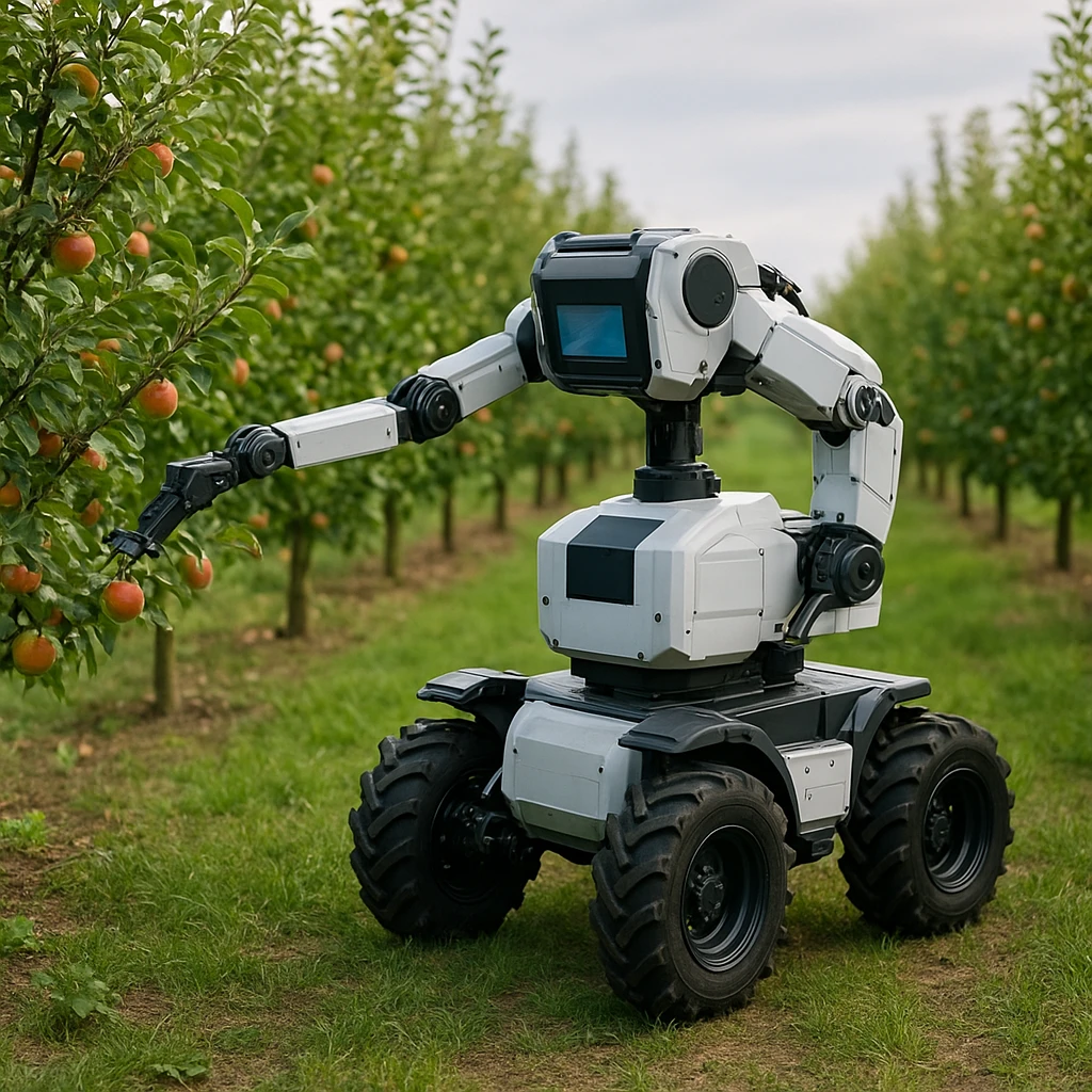Nowoczesne roboty w ogrodnictwie i sadownictwie
