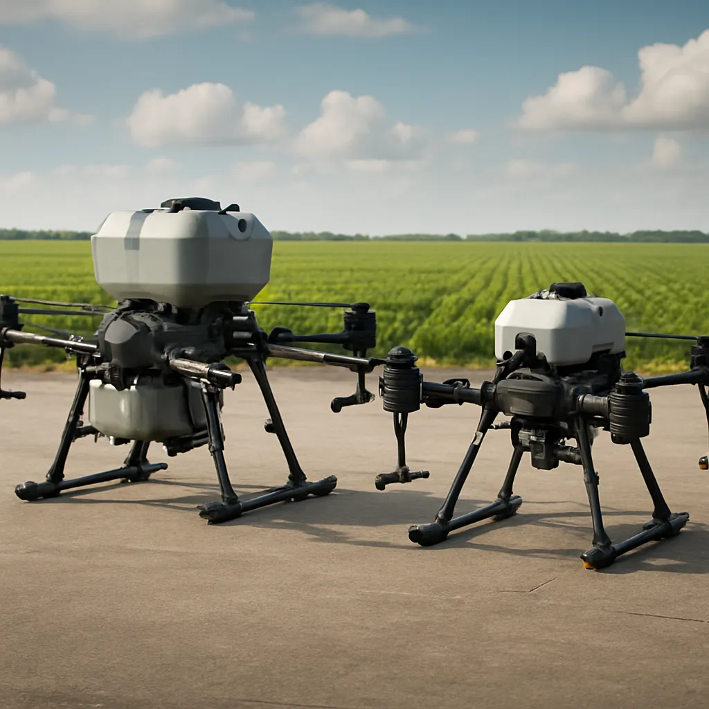 Różnice między DJI Agras T40 a DJI Agras T30