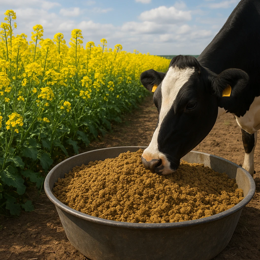 Rzepak a produkcja śruty poekstrakcyjnej w żywieniu zwierząt