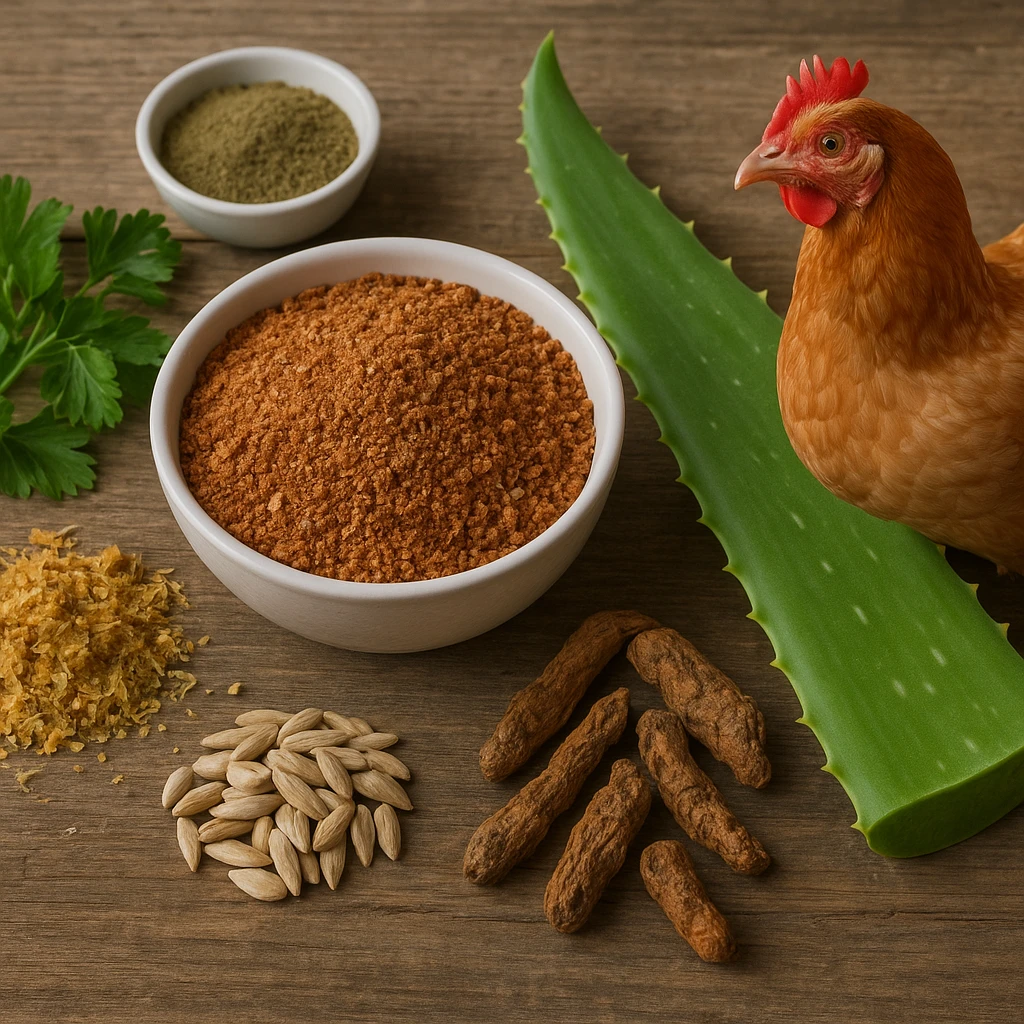 Naturalne dodatki paszowe wspierające odporność drobiu