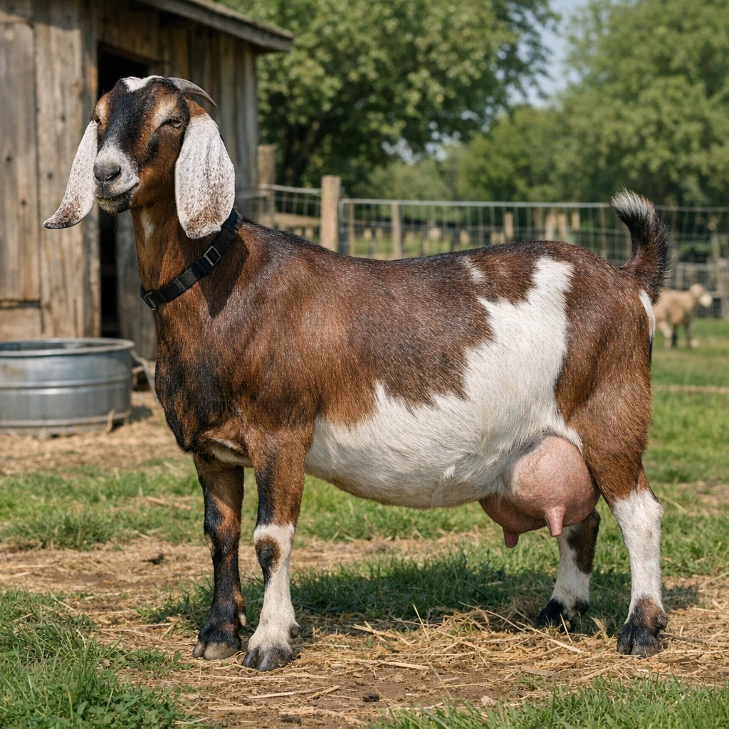 Anglo-Nubian British – Capra hircus – koza mleczna