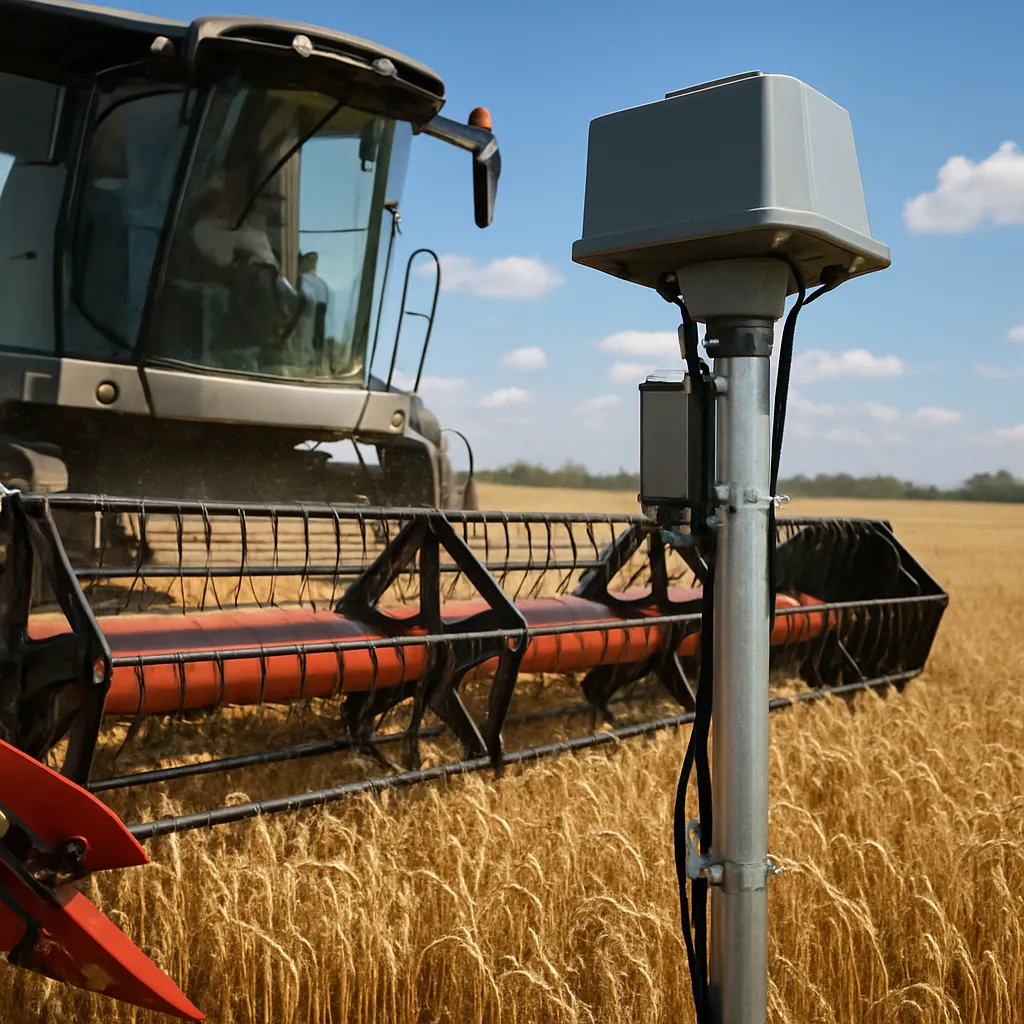 Czujniki plonu w kombajnach – jak działają technicznie