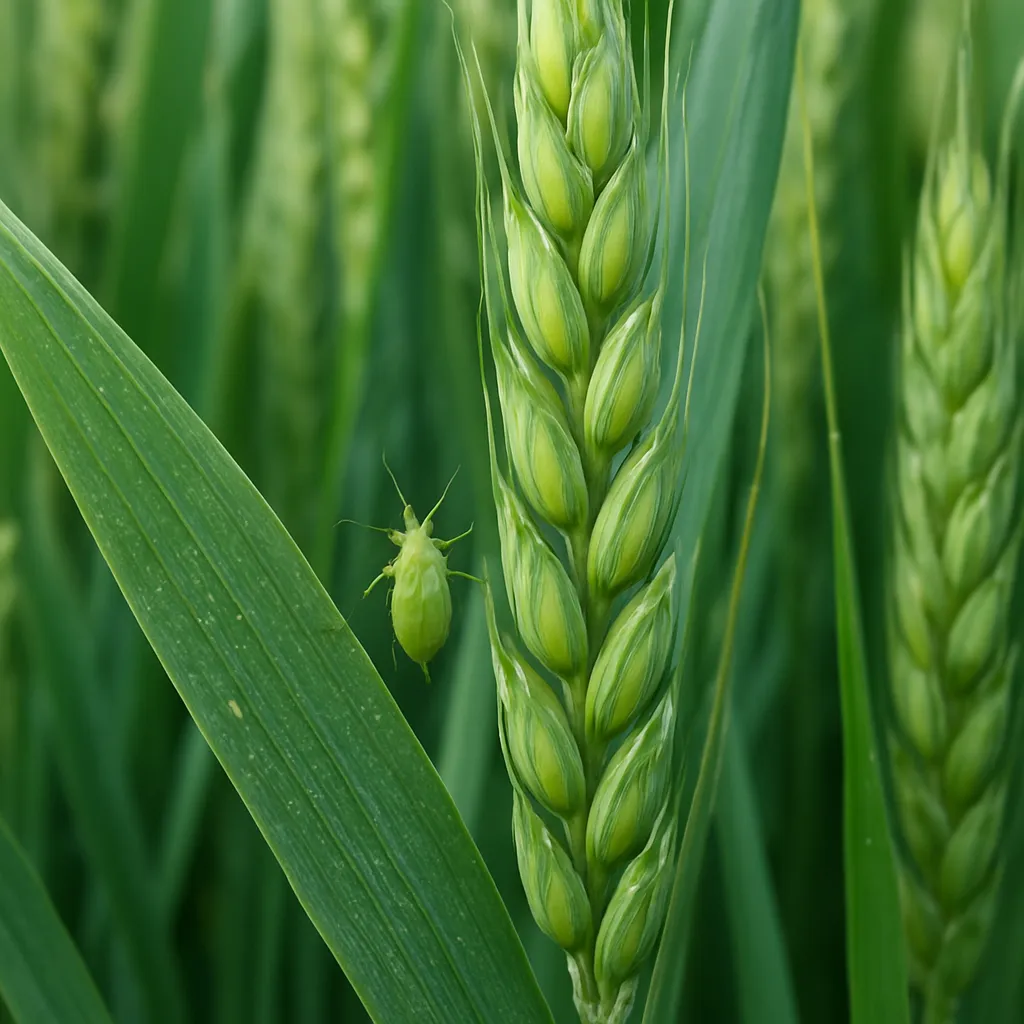 Mszyca czeremchowo-trawowa – zboża