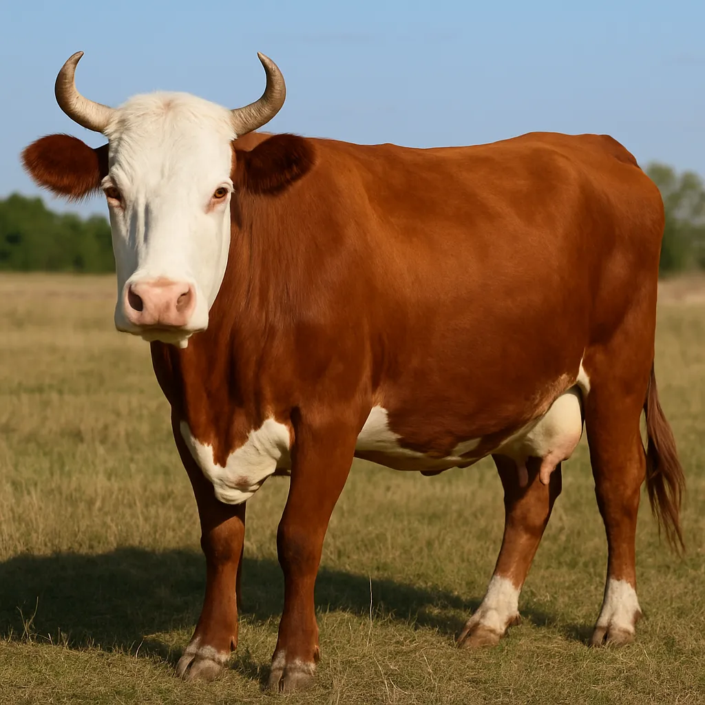 Bydło rasy Kazakh Whiteheaded
