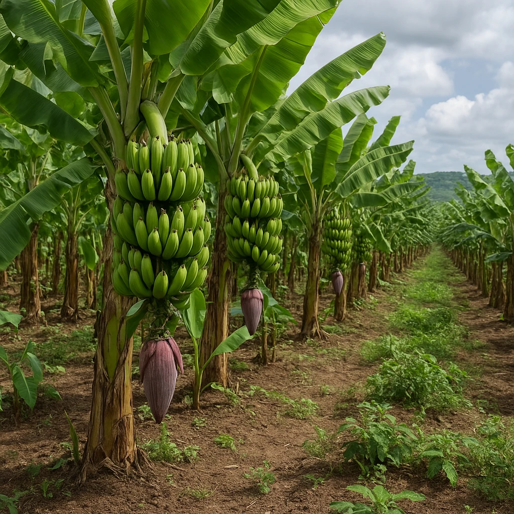 Największe plantacje bananów na świecie
