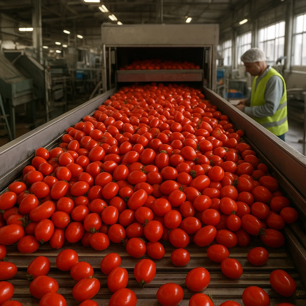 Produkcja pomidora przemysłowego w Polsce