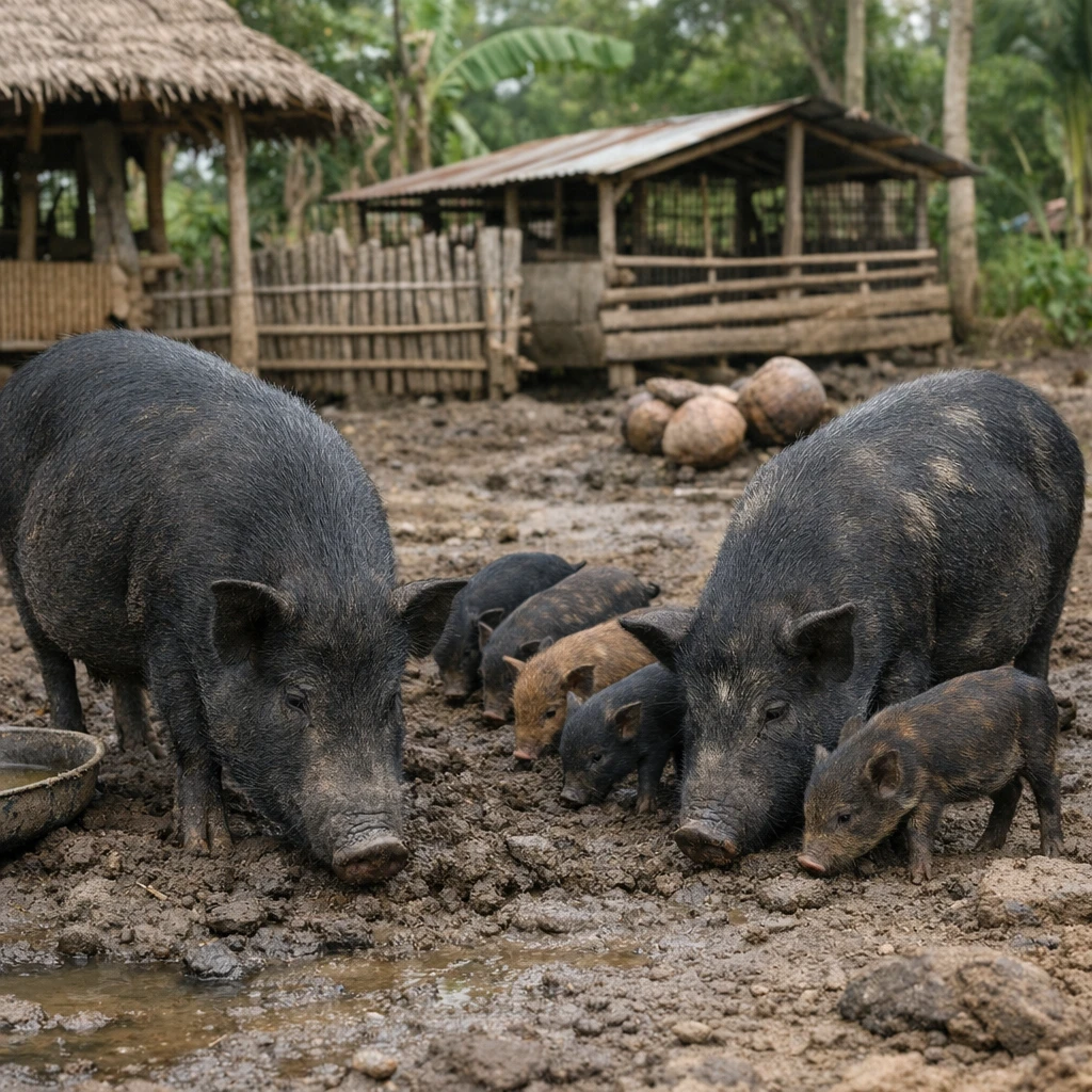 Philippine Native – Sus scrofa domesticus – trzoda chlewna