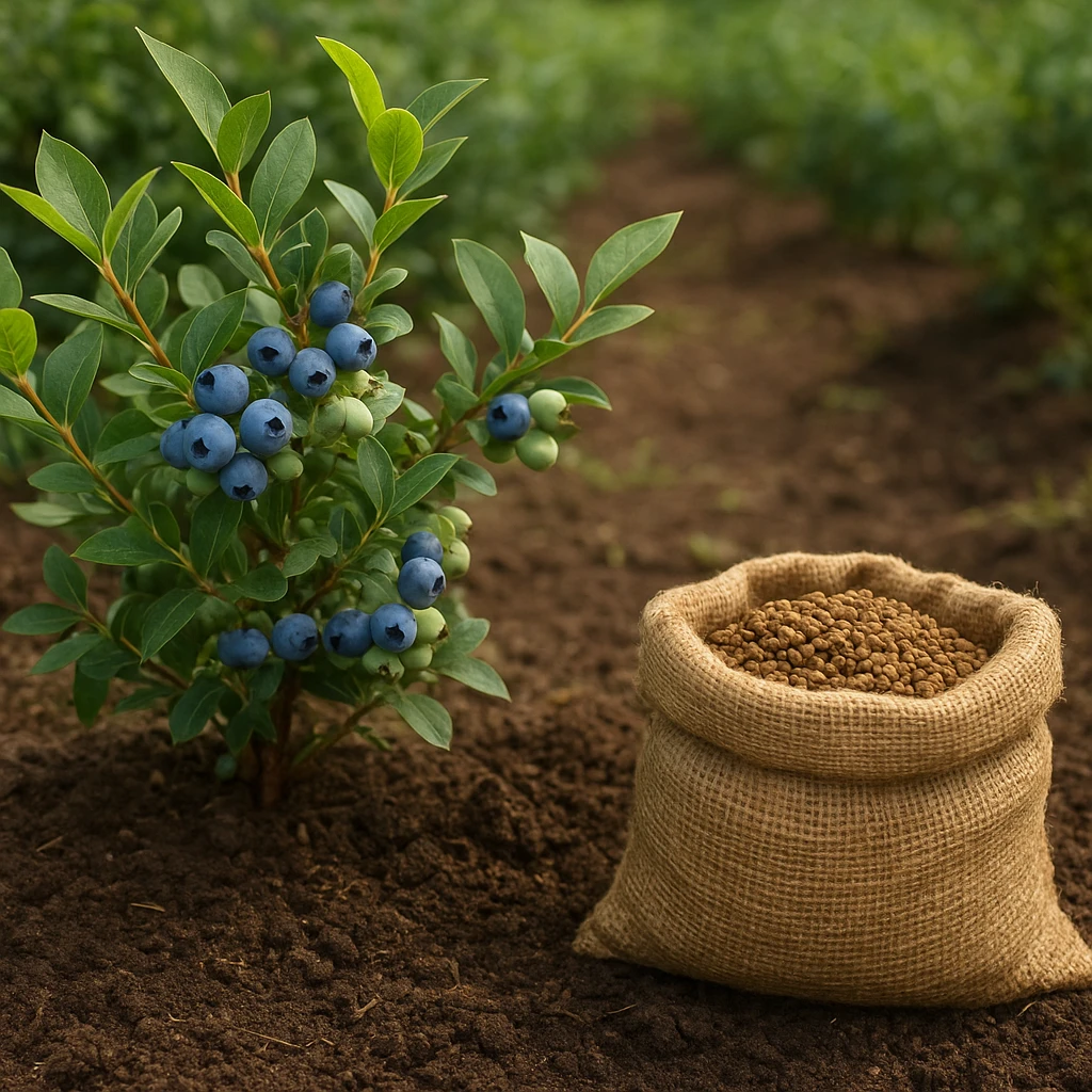 Borówka amerykańska – wymagania glebowe i nawożenie naturalne
