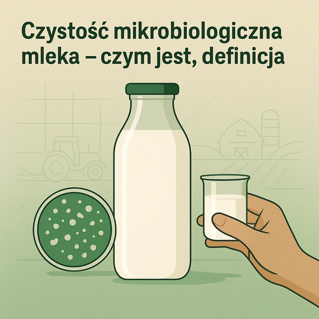 Czystość mikrobiologiczna mleka – czym jest, definicja