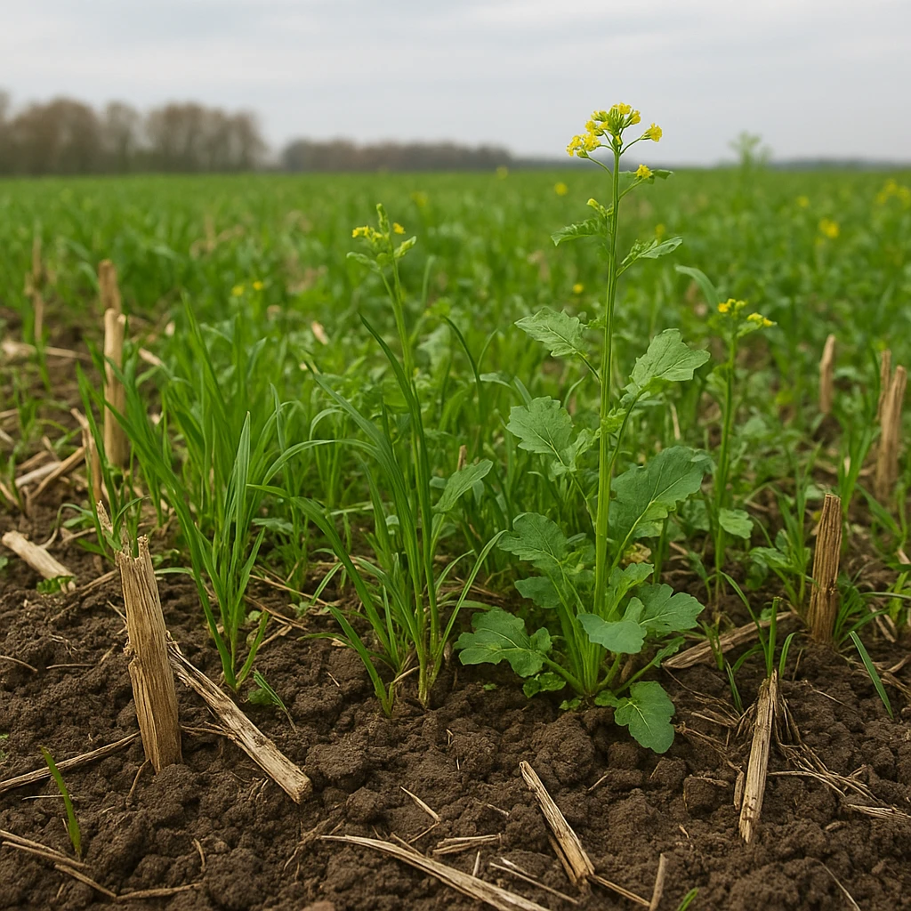 Rola międzyplonów ścierniskowych w poprawie struktury gleby