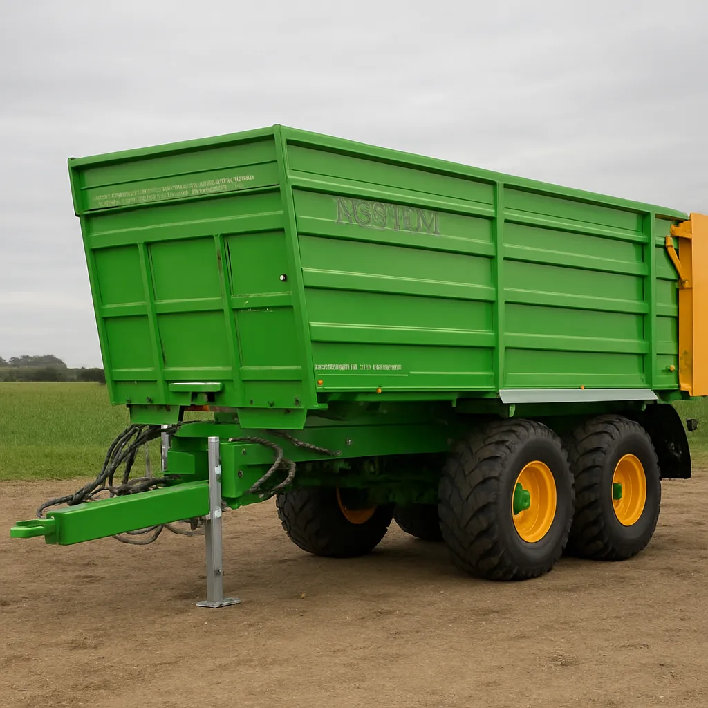 Joskin Trans-SPACE 8000 – przyczepa rolnicza Joskin