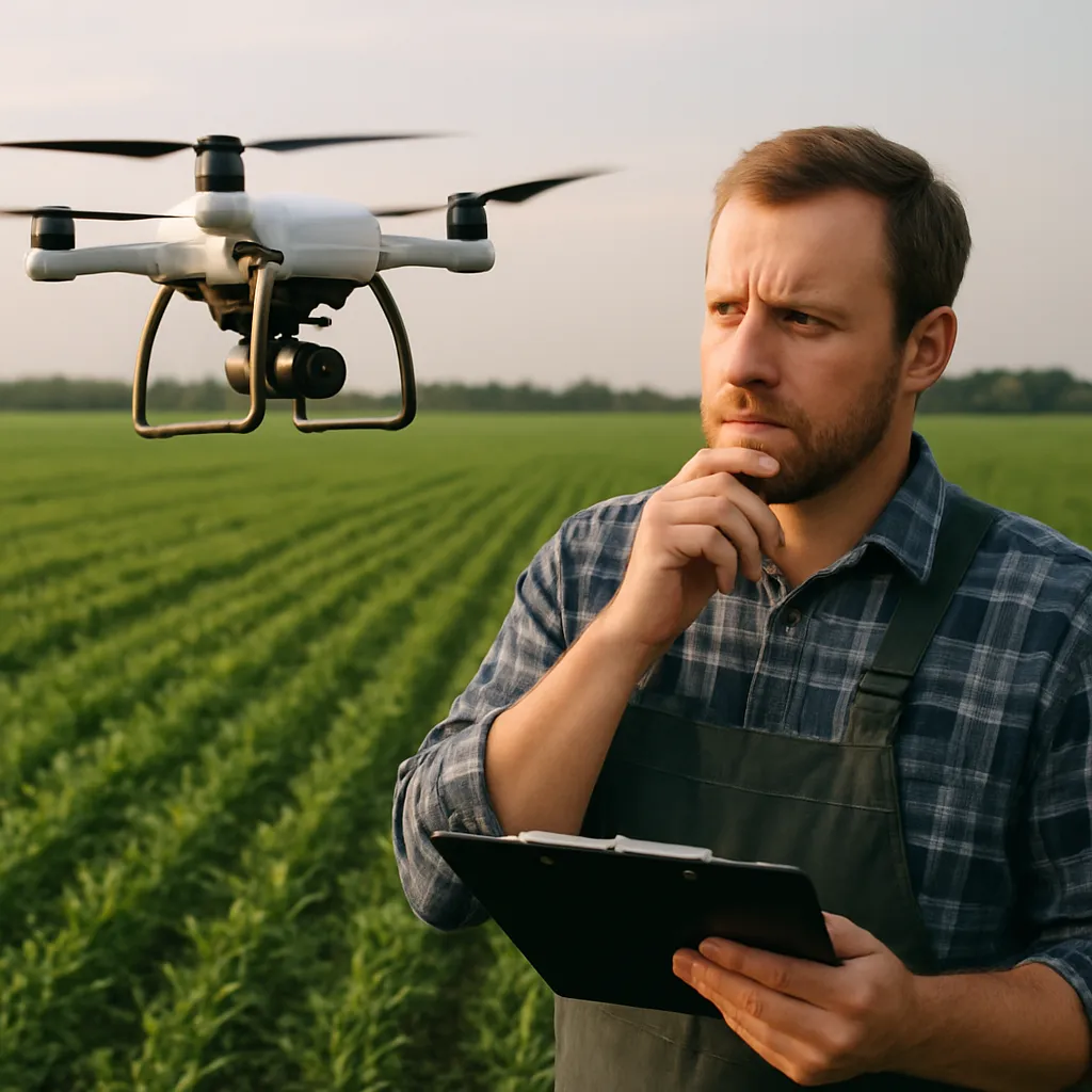 Najczęstsze pytania rolników przed zakupem drona