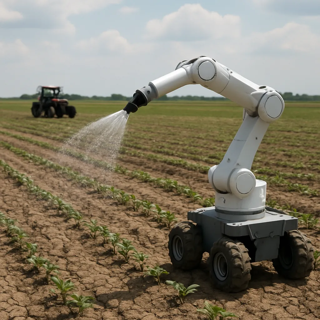 Czy robotyzacja pomaga w walce z suszą?
