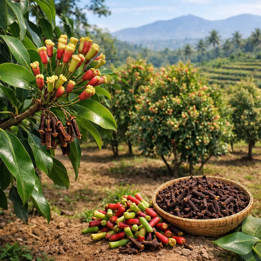 Goździkowiec korzenny – Syzygium aromaticum (roślina przyprawowa)