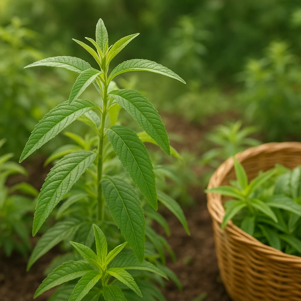 Uprawa werbeny cytrynowej – świeży surowiec dla gastronomii