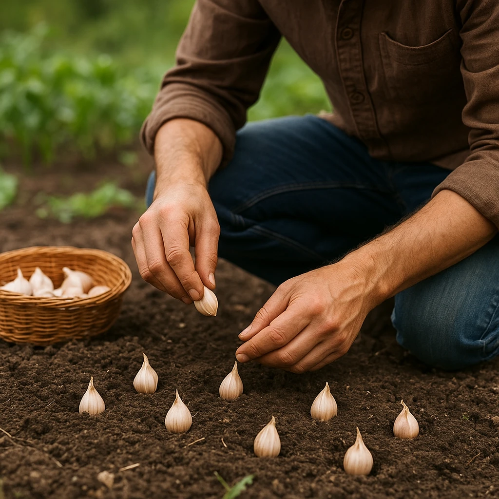 Sadzenie czosnku ekologicznego – praktyczne wskazówki