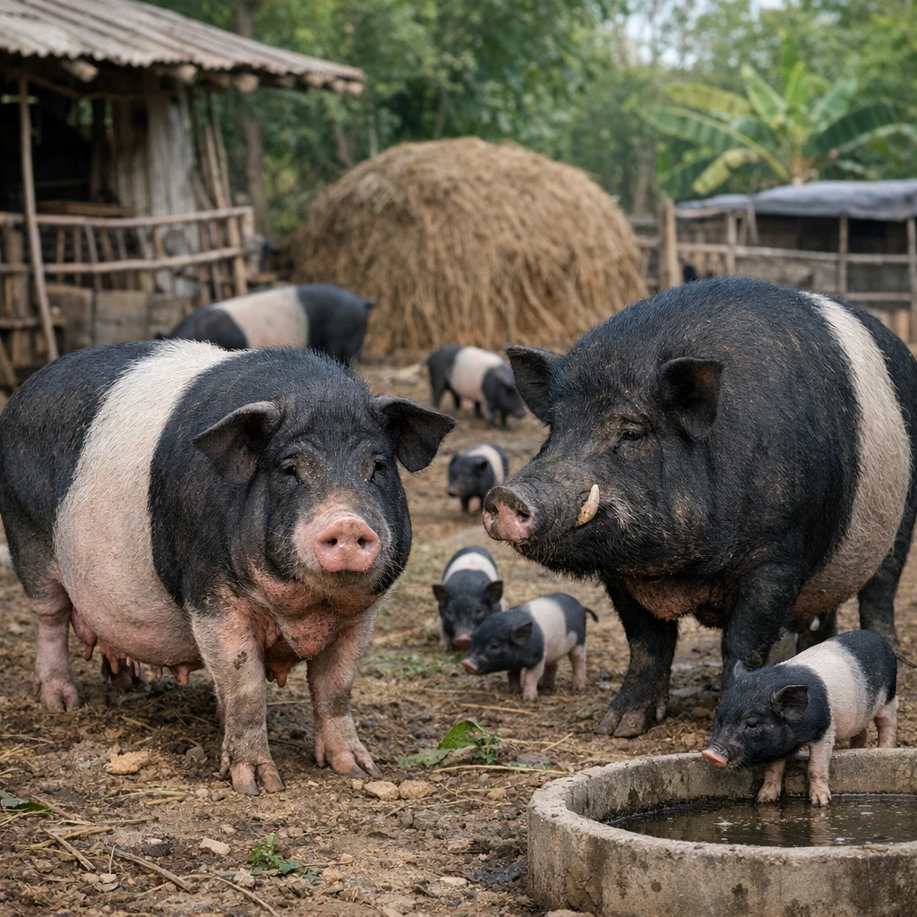 Thai Native – Sus scrofa domesticus – trzoda chlewna