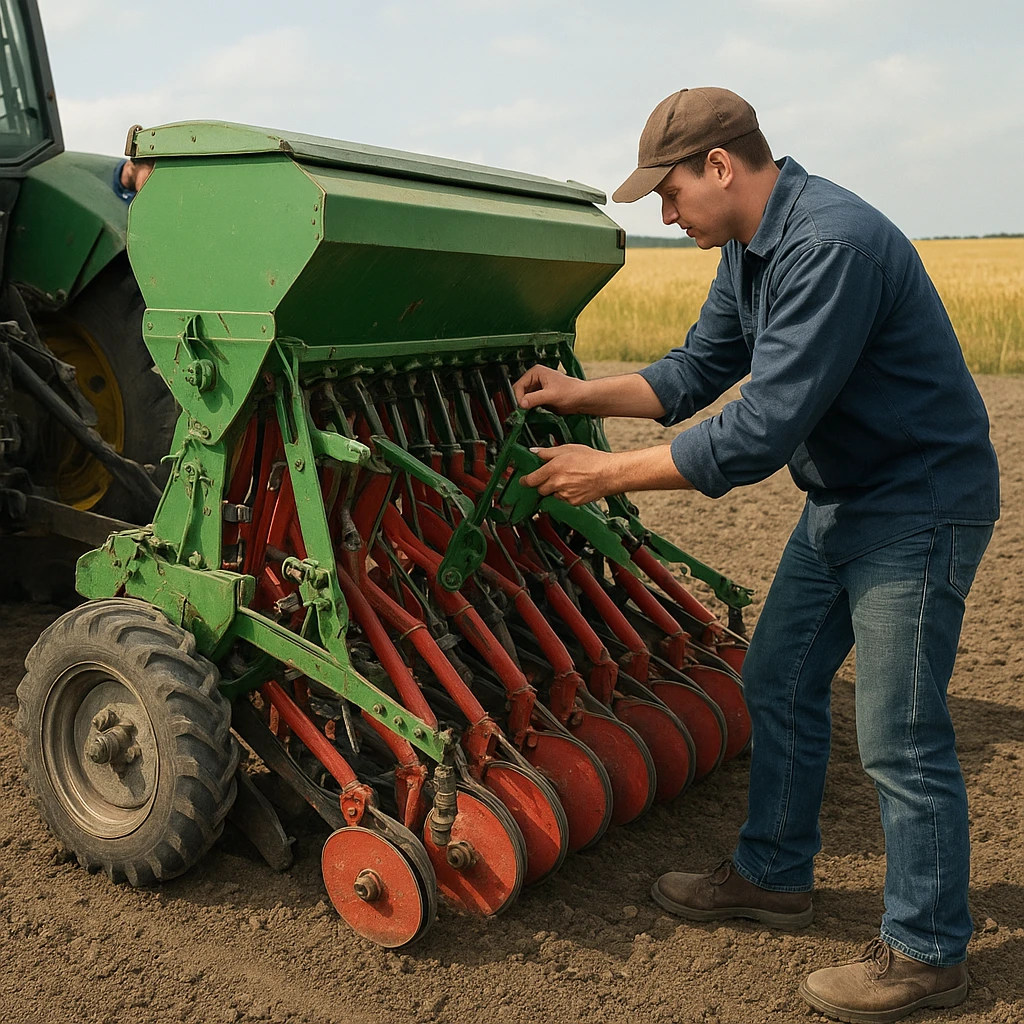 Jak prawidłowo ustawić siewnik do zbóż