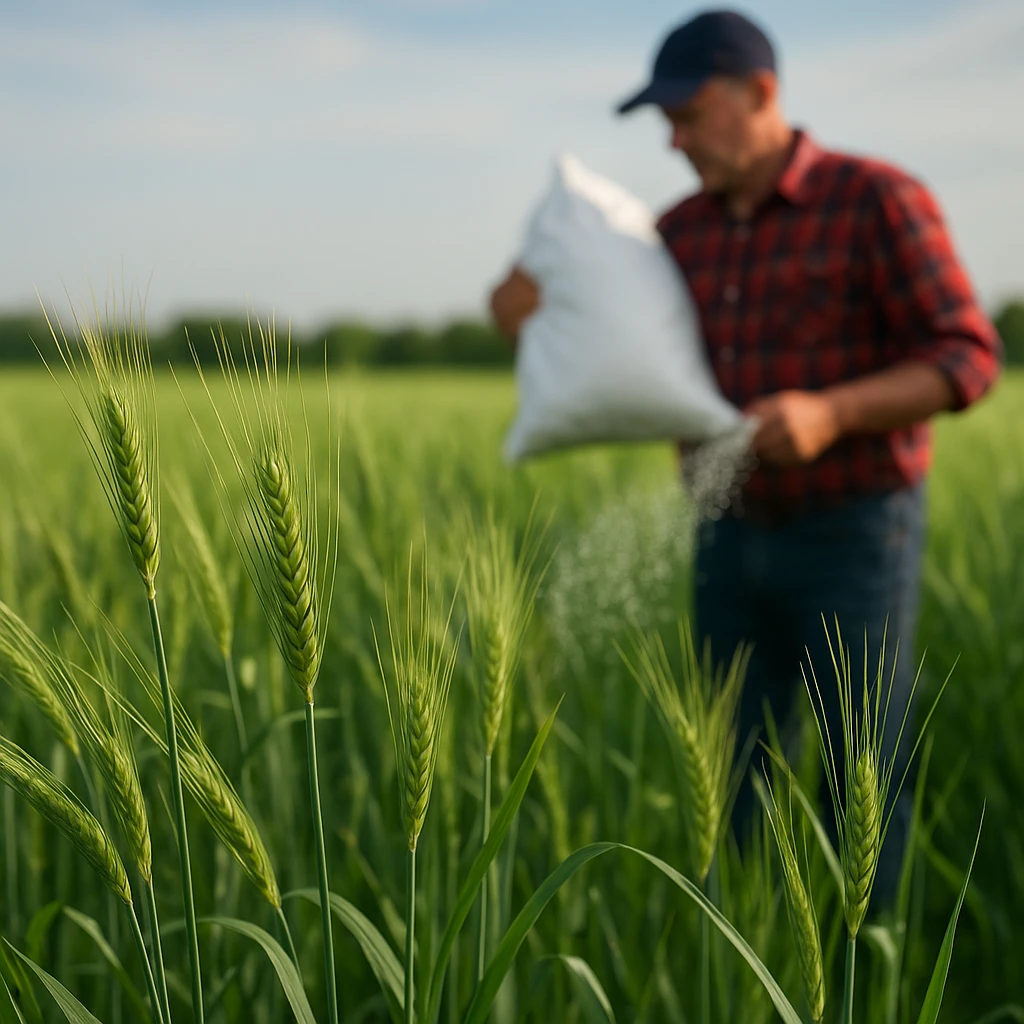 Nawożenie jęczmienia browarnego – jak utrzymać parametry jakościowe?