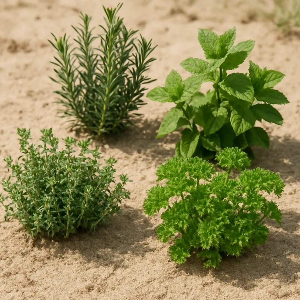 Jakie zioła najlepiej rosną na glebach piaszczystych