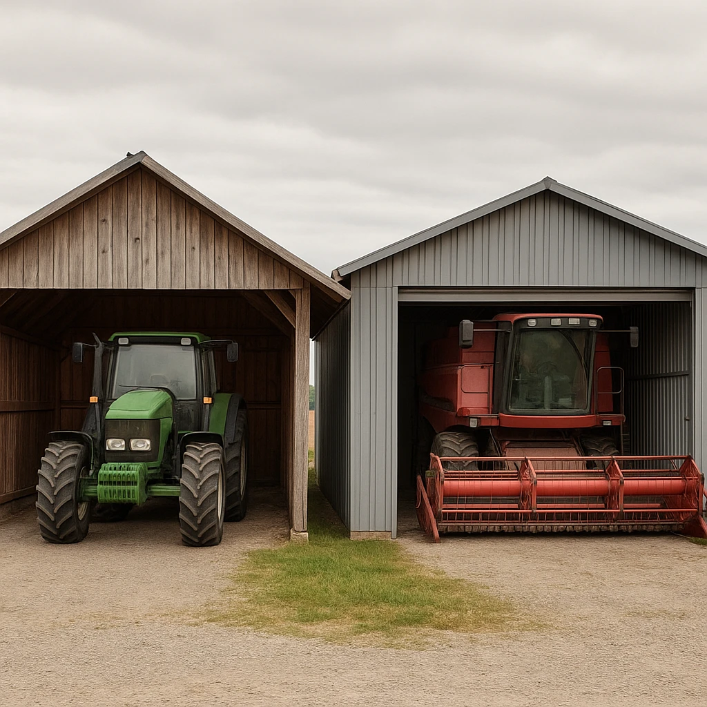 Ubezpieczenie wiat i garaży na maszyny rolnicze