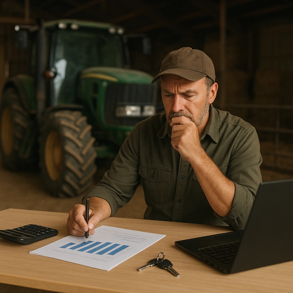 Leasing a zdolność kredytowa rolnika – czy leasing obniża szanse na kredyt