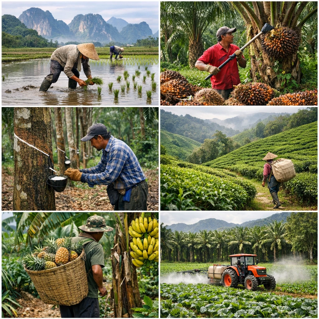 Rolnictwo w Malezji – jak wygląda
