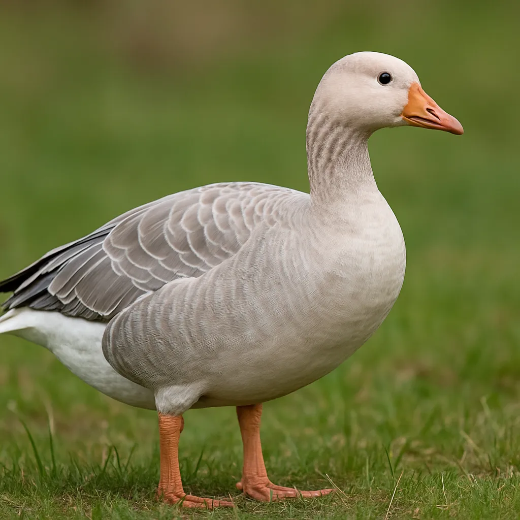 Pskov Bald Goose – Anser anser domesticus – gęś