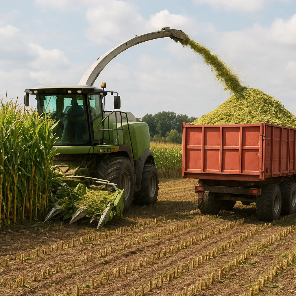 Rekordowy plon kukurydzy kiszonkowej