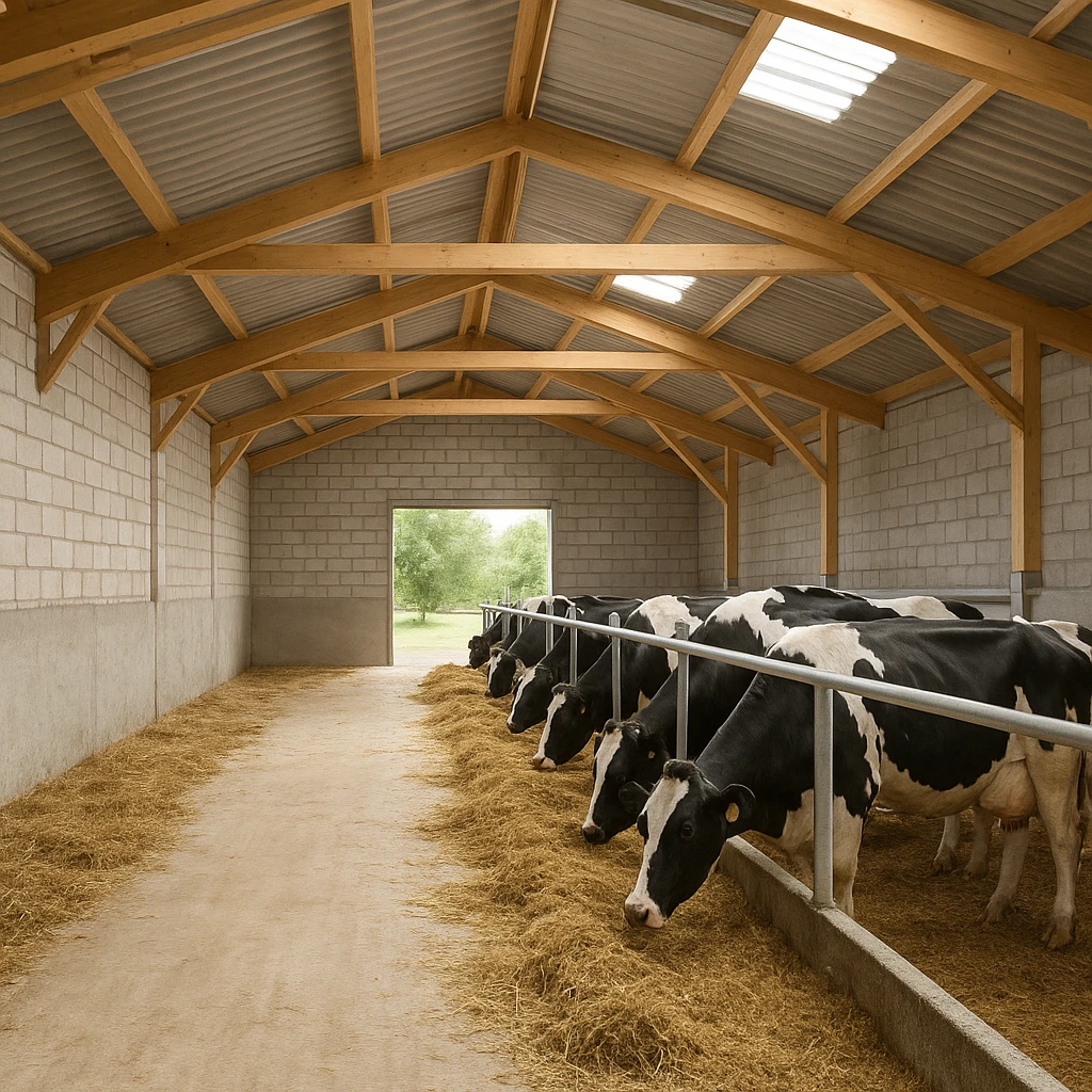 Materiały budowlane w oborze – trwałość i higiena