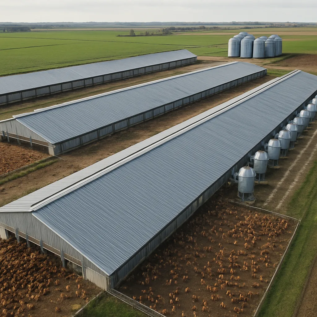 Największe hodowle kur niosek w Europie