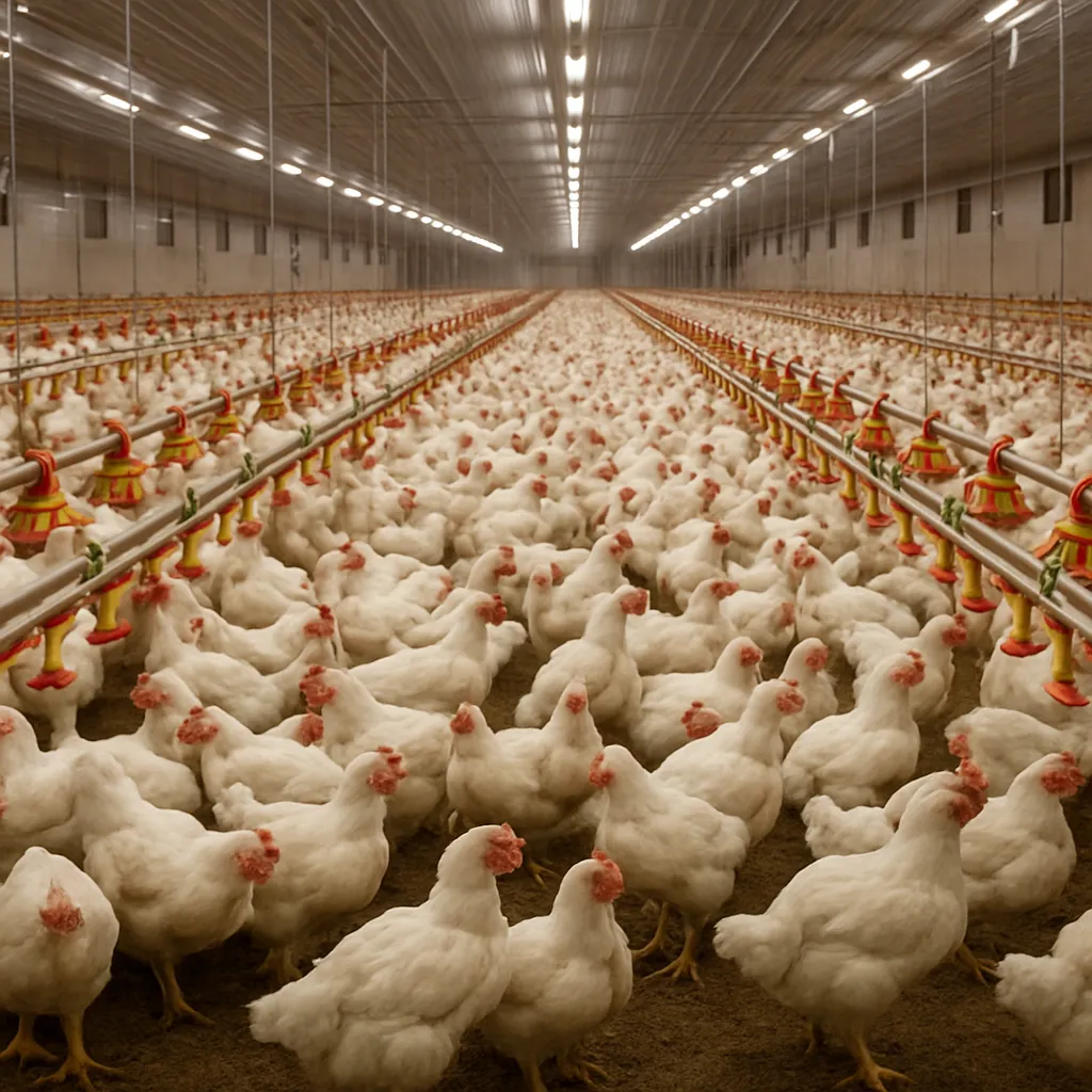 Największe hodowle brojlerów w Europie