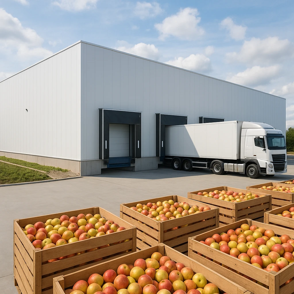 Nowoczesne magazyny chłodnicze dla producentów owoców