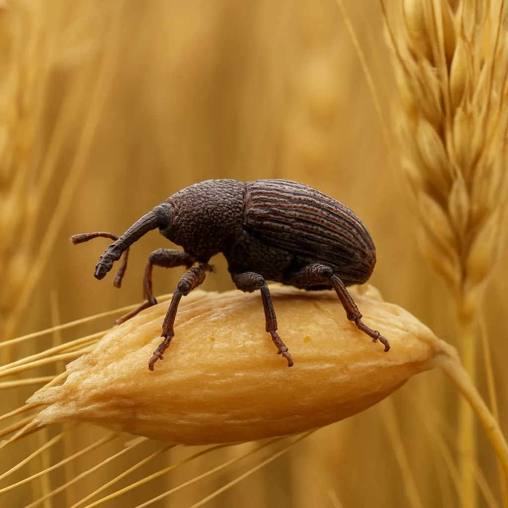 Żółwinek zbożowy – pszenica