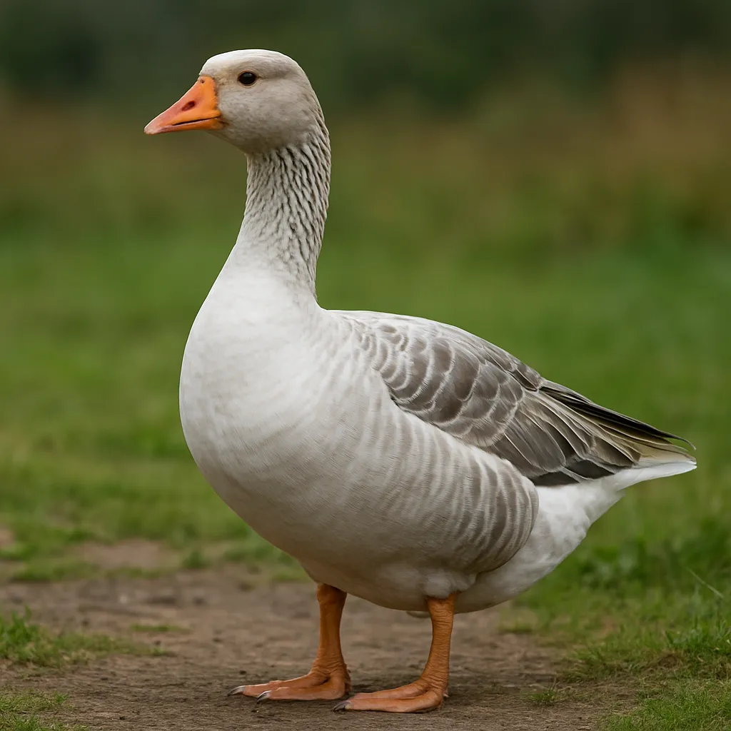 Rhenish Goose – Anser anser domesticus – gęś