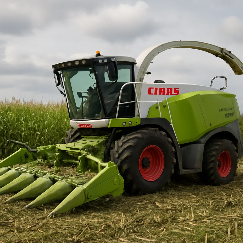 Claas Jaguar 870 – sieczkarnia polowa Claas