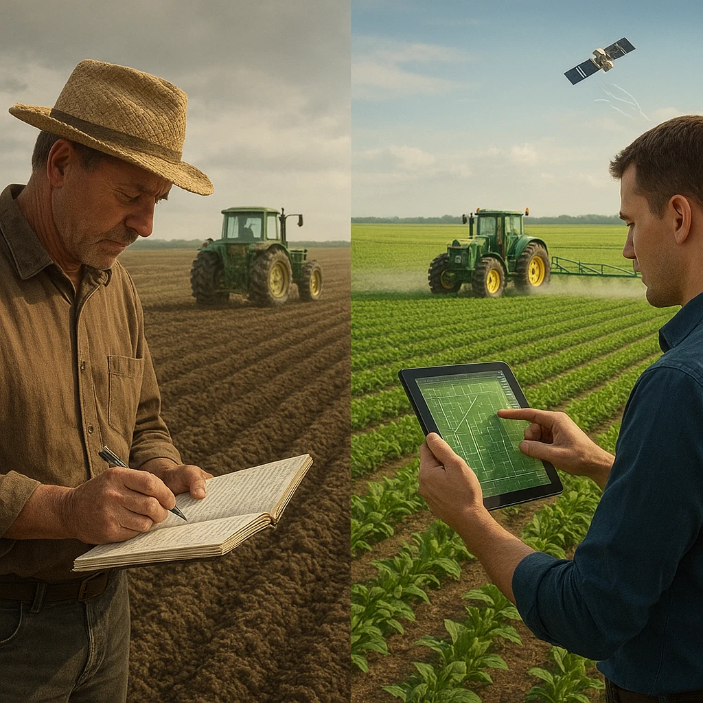 Cyfryzacja rolnictwa – od zeszytu gospodarza do rolnictwa precyzyjnego