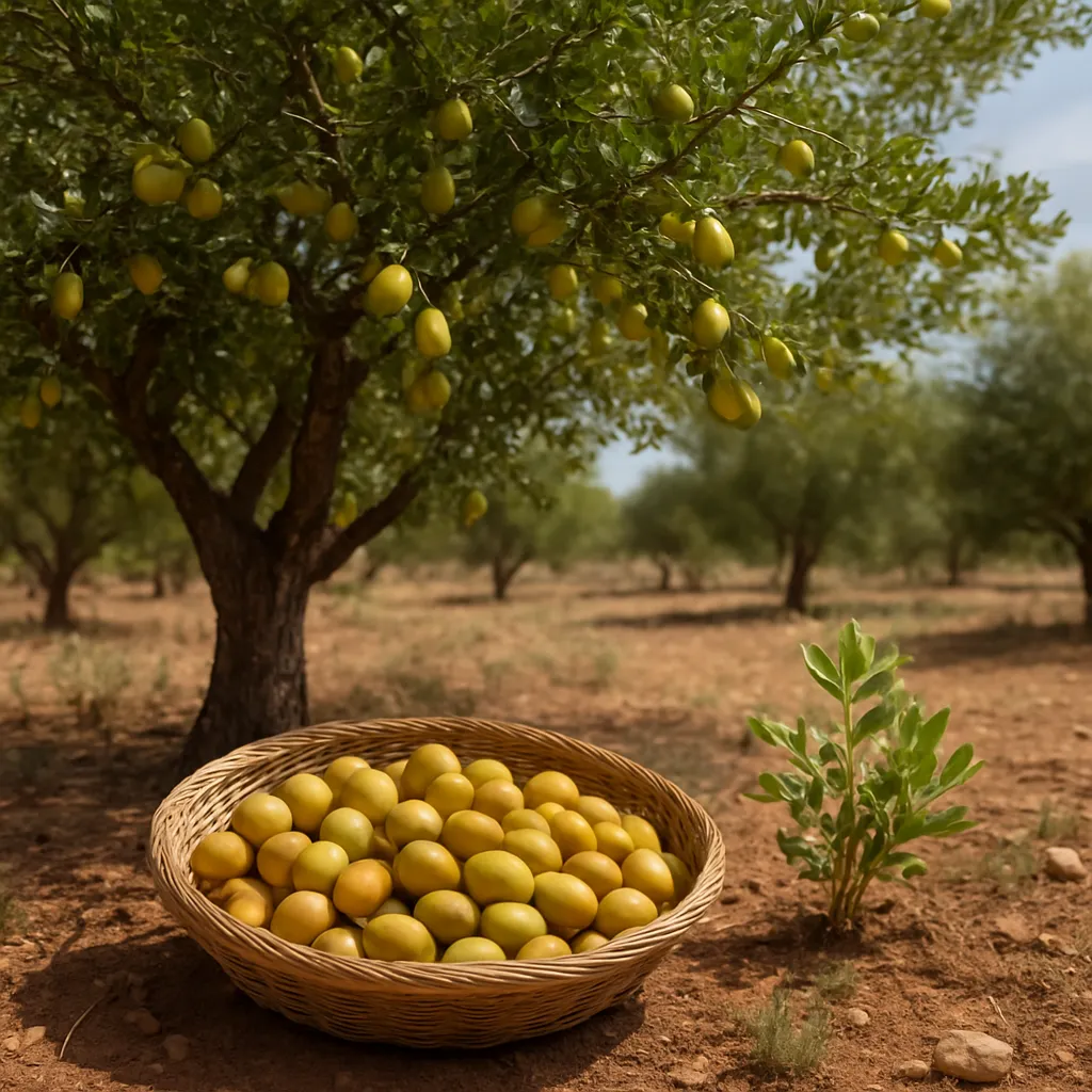 Uprawa arganii (olejek arganowy)