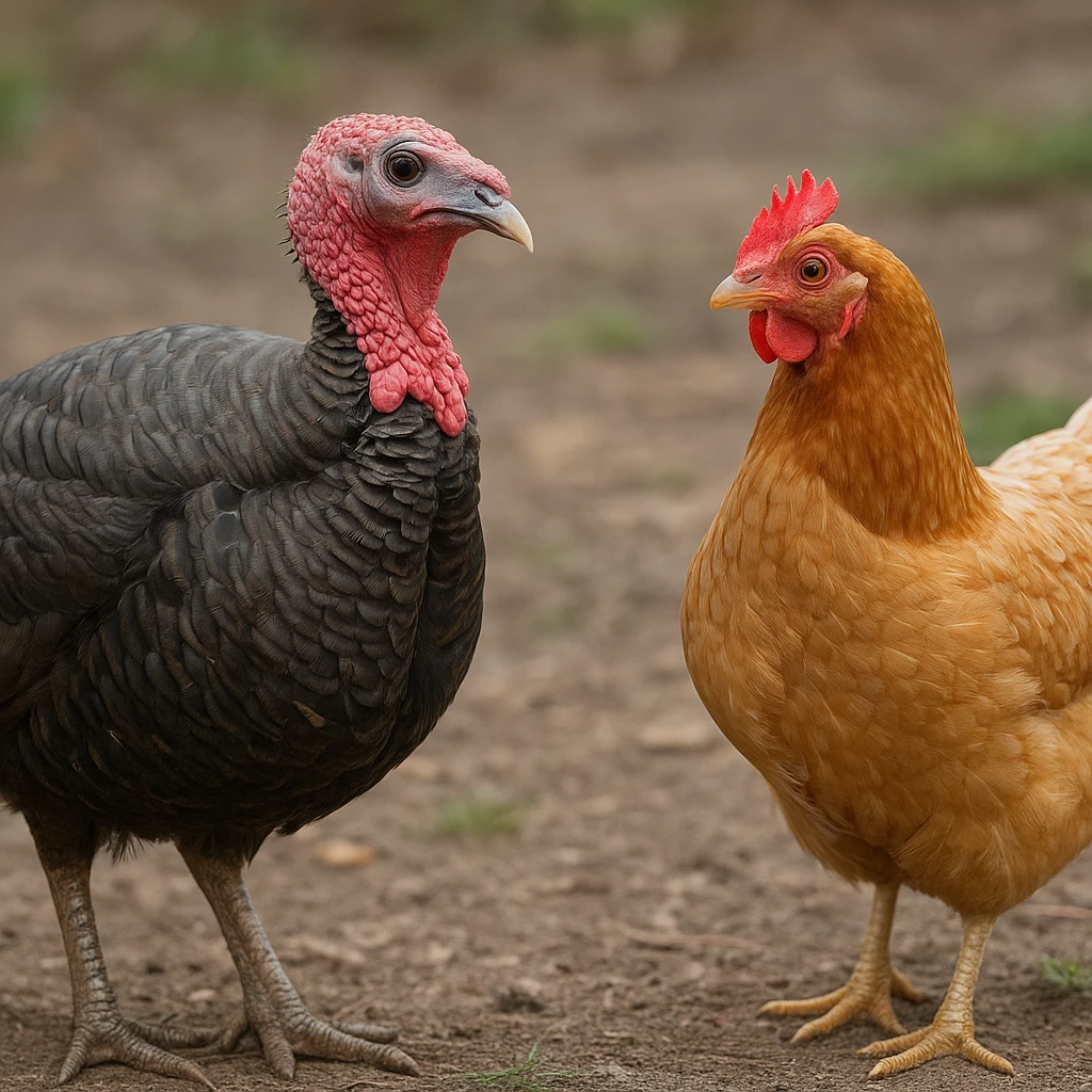 Żywienie indyków – kluczowe różnice w porównaniu do kur