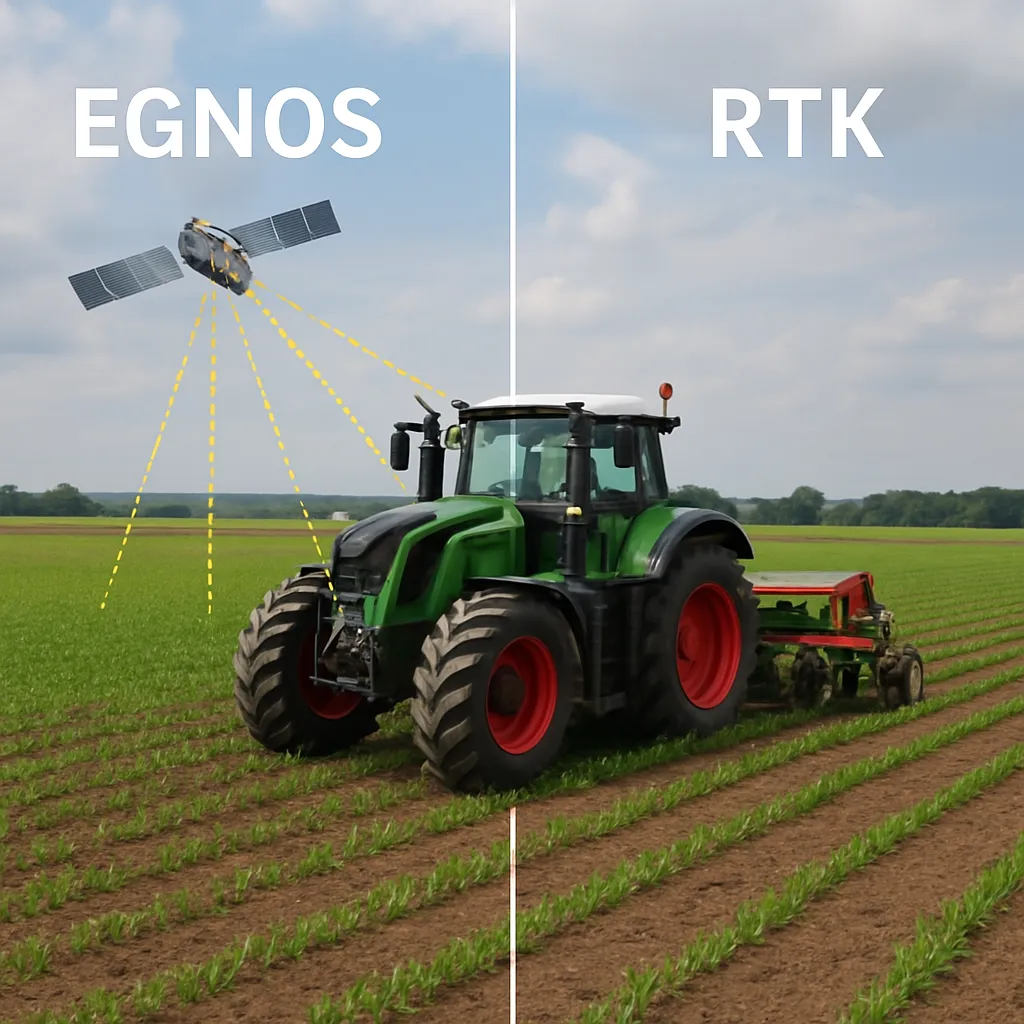 Porównanie systemów korekcji sygnału GPS – EGNOS vs RTK