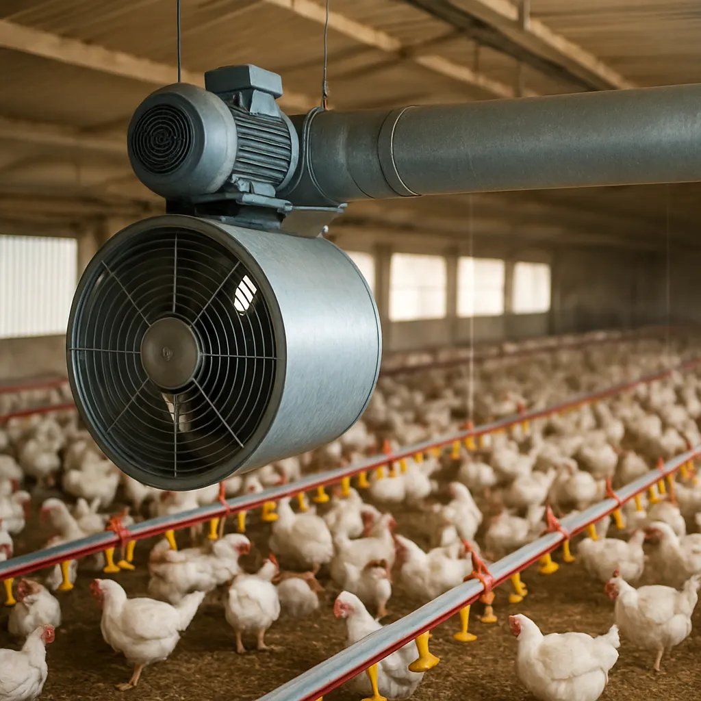 Automatyczne systemy wentylacji w kurnikach