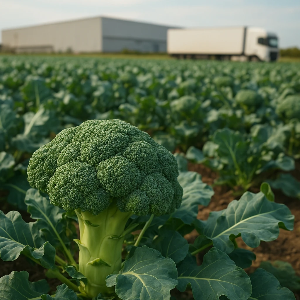 Uprawa brokuła na eksport do krajów UE