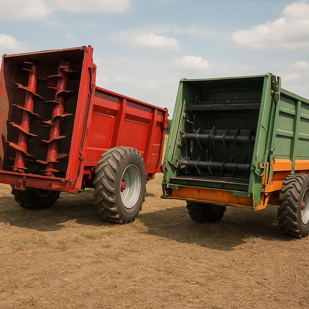 Porównanie rozrzutników pionowych i poziomych – który typ wybrać?