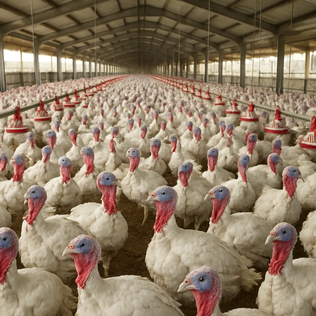 Największe hodowle indyków w Europie