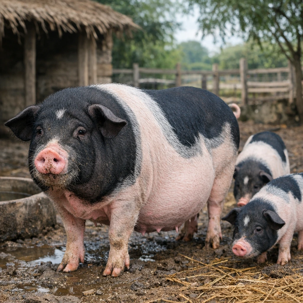 Ba Xuyen – Sus scrofa domesticus – trzoda chlewna