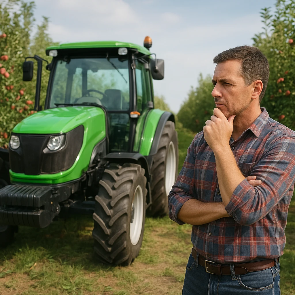 Wybór ciągnika do gospodarstwa sadowniczego