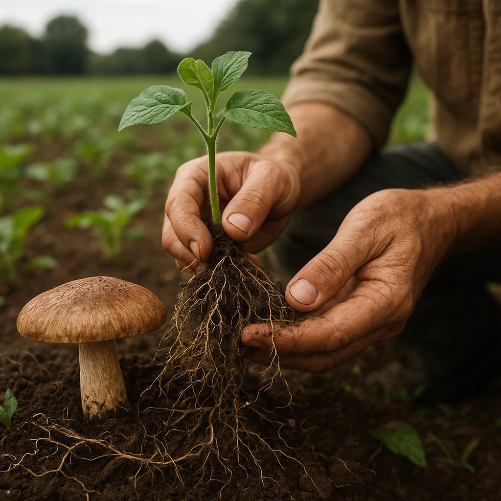 Mikoryza w rolnictwie ekologicznym – fakty i mity